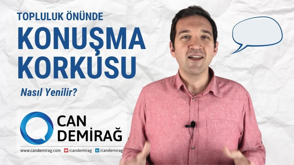 topluluk önünde konuşma korkusu