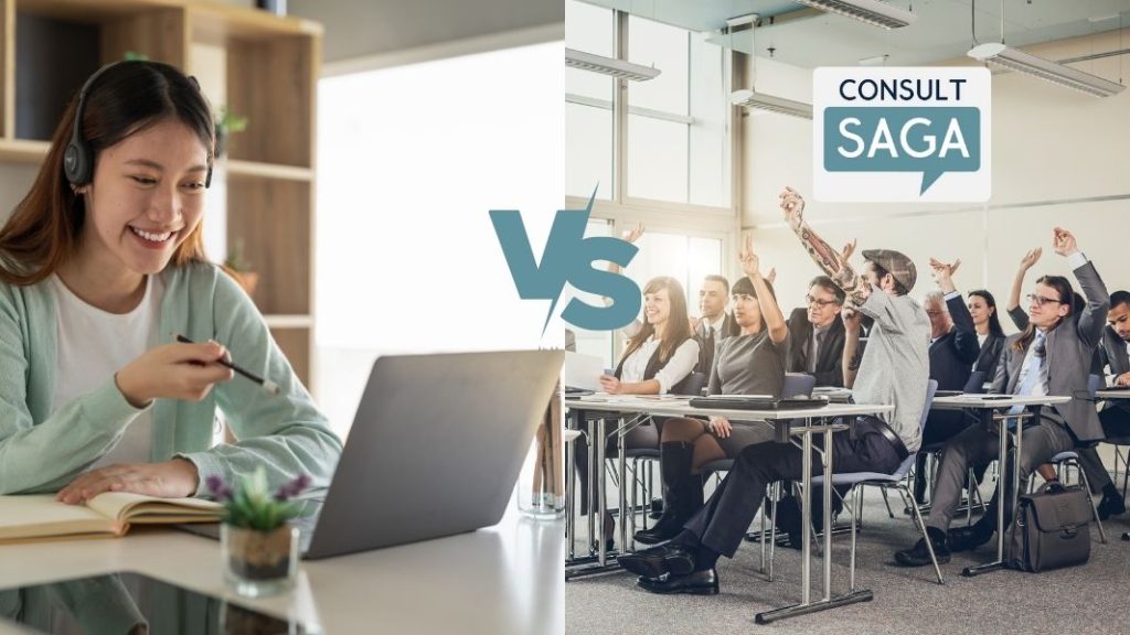 Consult Saga Online Eğitim vs Yüz Yüze Eğitim Can Demirağ Fergül Guyard