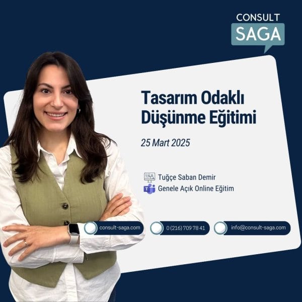 Tasarım Odaklı Düşünme Eğitimi (25 Mart 2025)