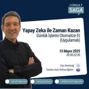 Yapay Zeka ile Zaman Kazan: Günlük İşlerini Otomatize Et (Uygulamalı)